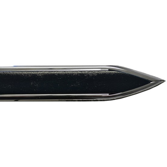 Black (With Finished Tip Ends) Door Molding 1 1/8" Wide; Two 13 Ft. Pieces Body Side Molding Dawn Enterprises   