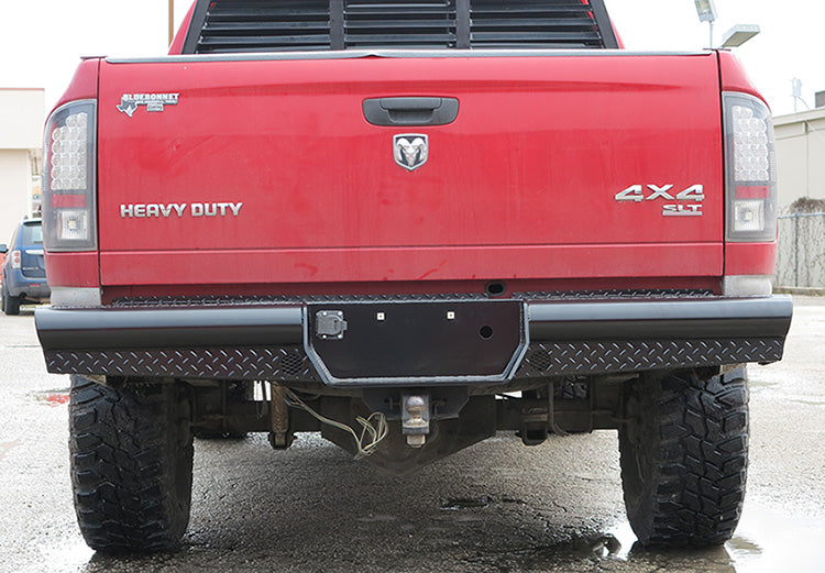 2003-2009 Ram 2500/3500 REAR Bumper: PROMAX Series Bumper Steelcraft   