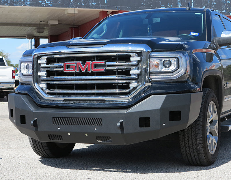 2016-2018 GMC Sierra 1500 FRONT Bumper: FORTIS Series Bumper Steelcraft   