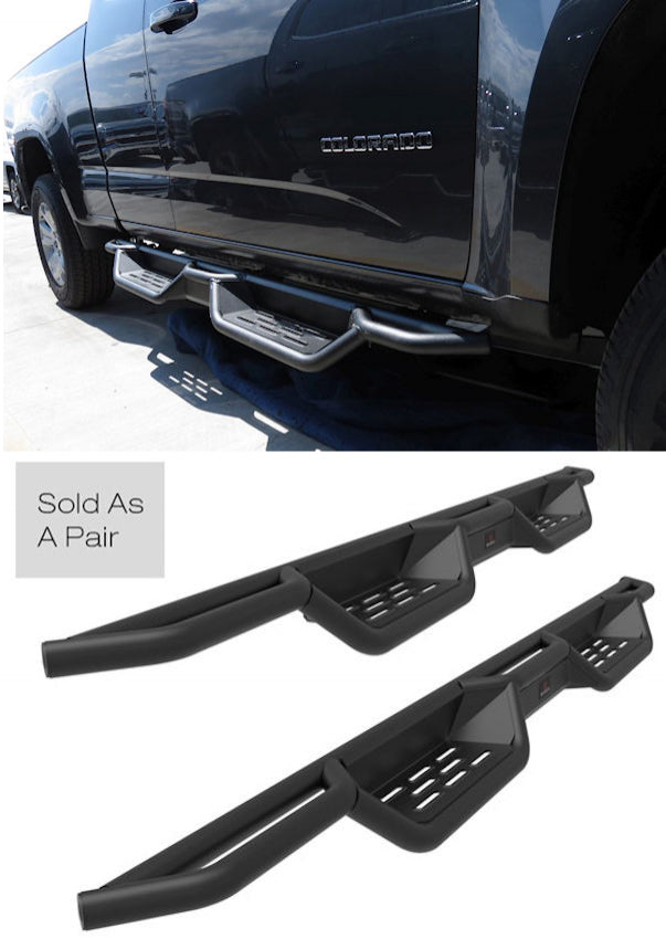 2015-Up Chevy Colorado Ext. Cab Side Steps Side Steps APS Auto   